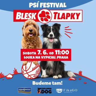 Chlupáči, už 7.6.2025 se na vás budeme těšit na psím festivalu @blesktlapky 🐾 na pražském Vypichu 🫶🏻 Najde nás spolu s...